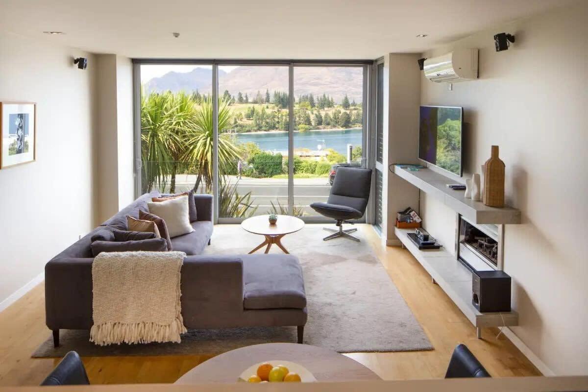 Stunning Lakeview 1 Bedroom Apartment Queenstown Extérieur photo